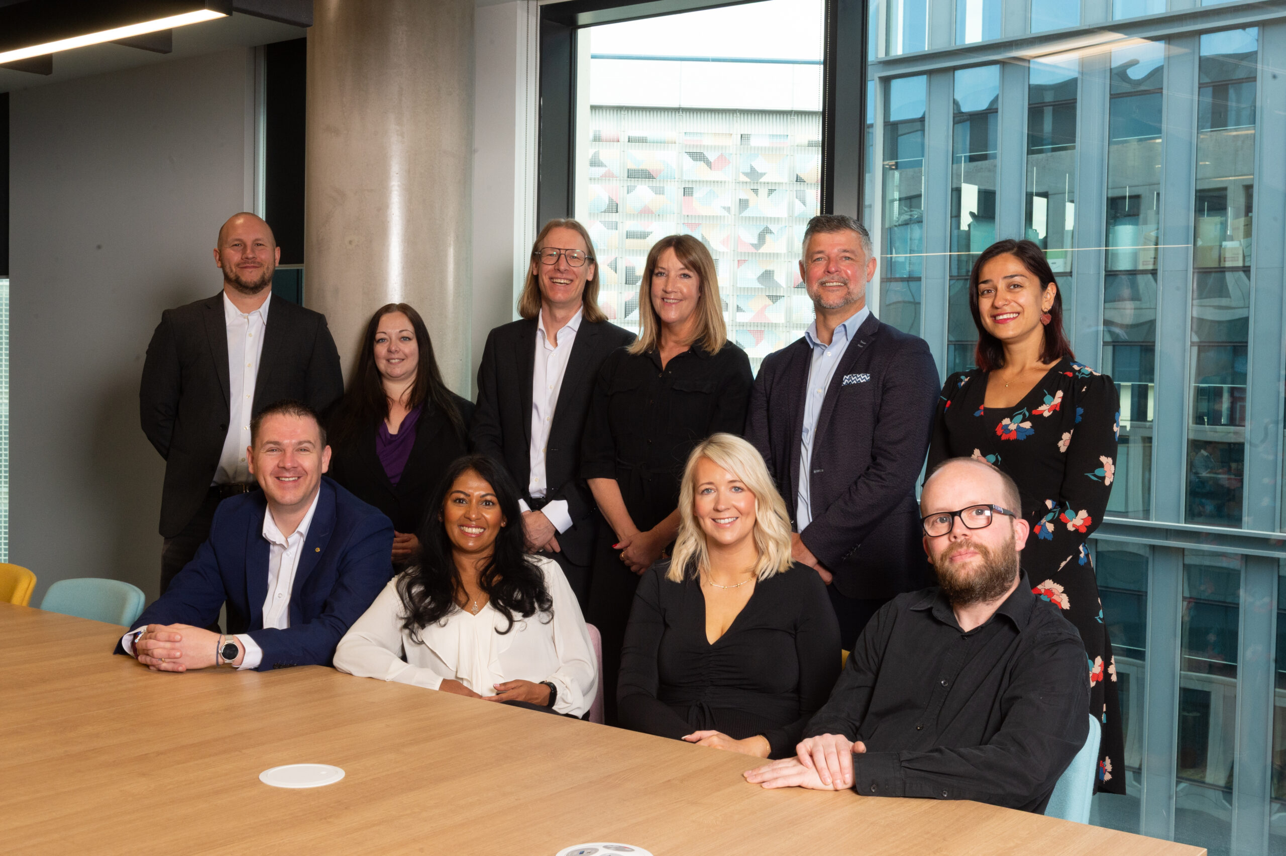Hodge's business development team