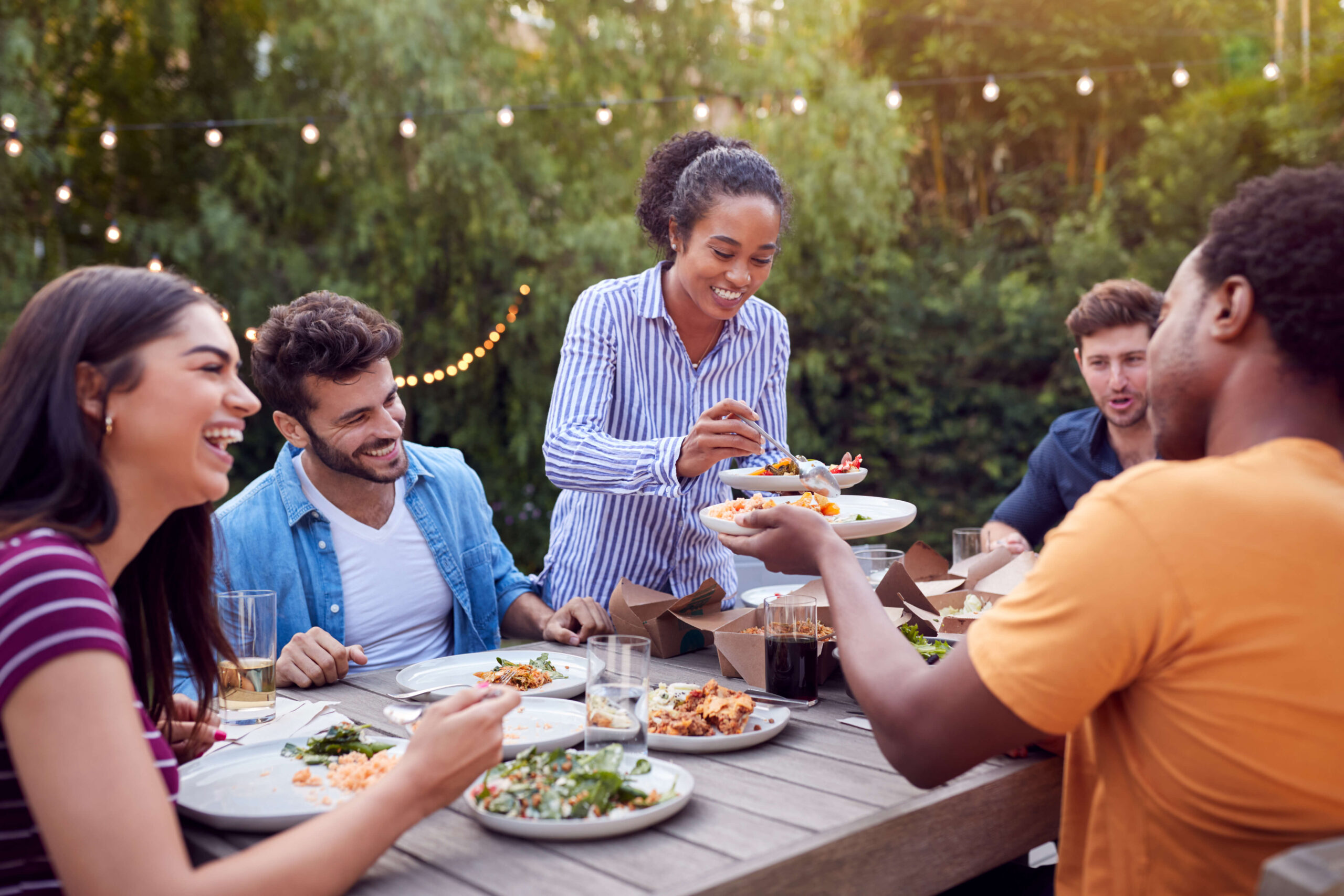 BBQ with friends