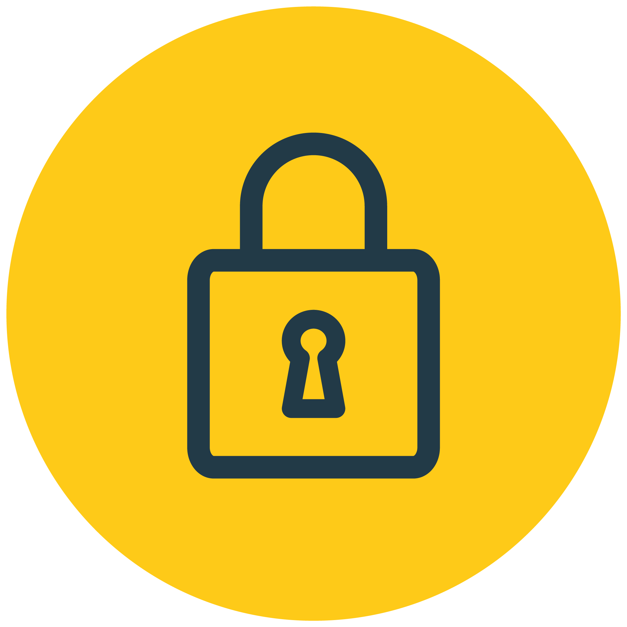 Hodge_Closed Padlock [Gold] icon