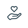 Love and care icon