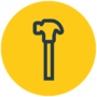 Hodge Hammer Gold icon