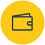 Hodge Wallet Gold icon