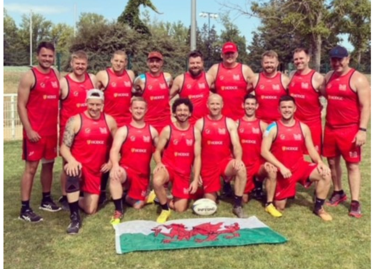 Wales Men’s over 30s Touch Rugby team