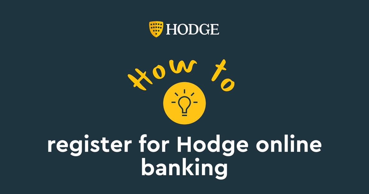 How to register for online banking cover image