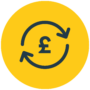 Gold investment icon