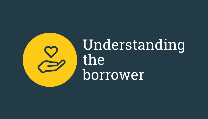 Understanding the borrower